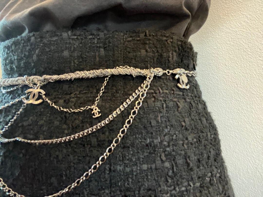 Chain belt chanel online