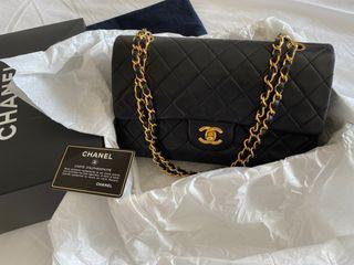 100+ affordable chanel medium flap gold hardware For Sale, Bags &  Wallets