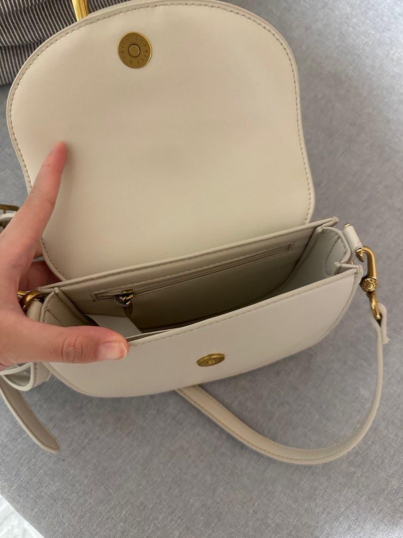 Charles & Keith Mini Gabine Saddle Bag, Women's Fashion, Bags & Wallets