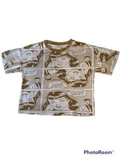 Comics Crop Top