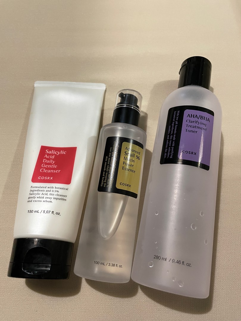 Cosrx Skincare Set, Beauty & Personal Care, Face, Face Care on Carousell