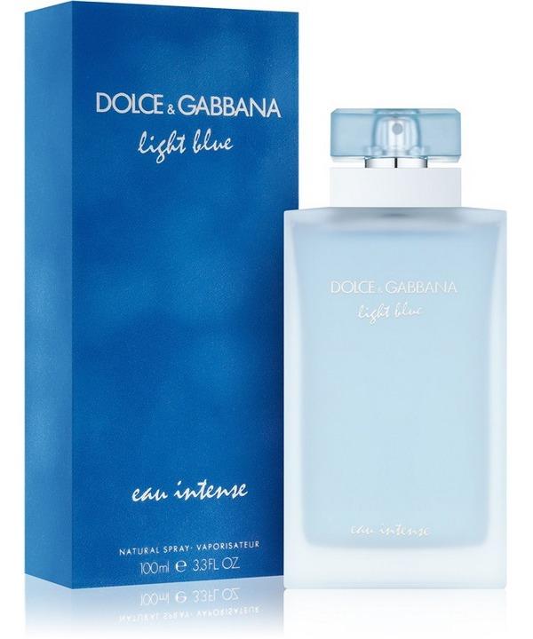 Dolce and Gabbana Light Blue Eau Intense Eau De Parfum Spray 25 ML For ...