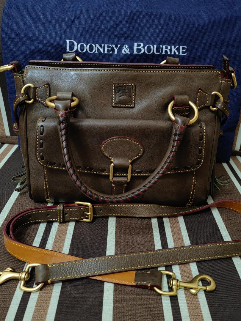 Dooney & bourke florentine medium pocket satchel on sale