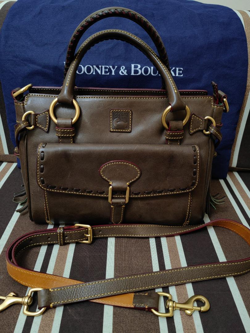 Dooney Bourke Florentine Front Pocket Satchel Luxury Bags