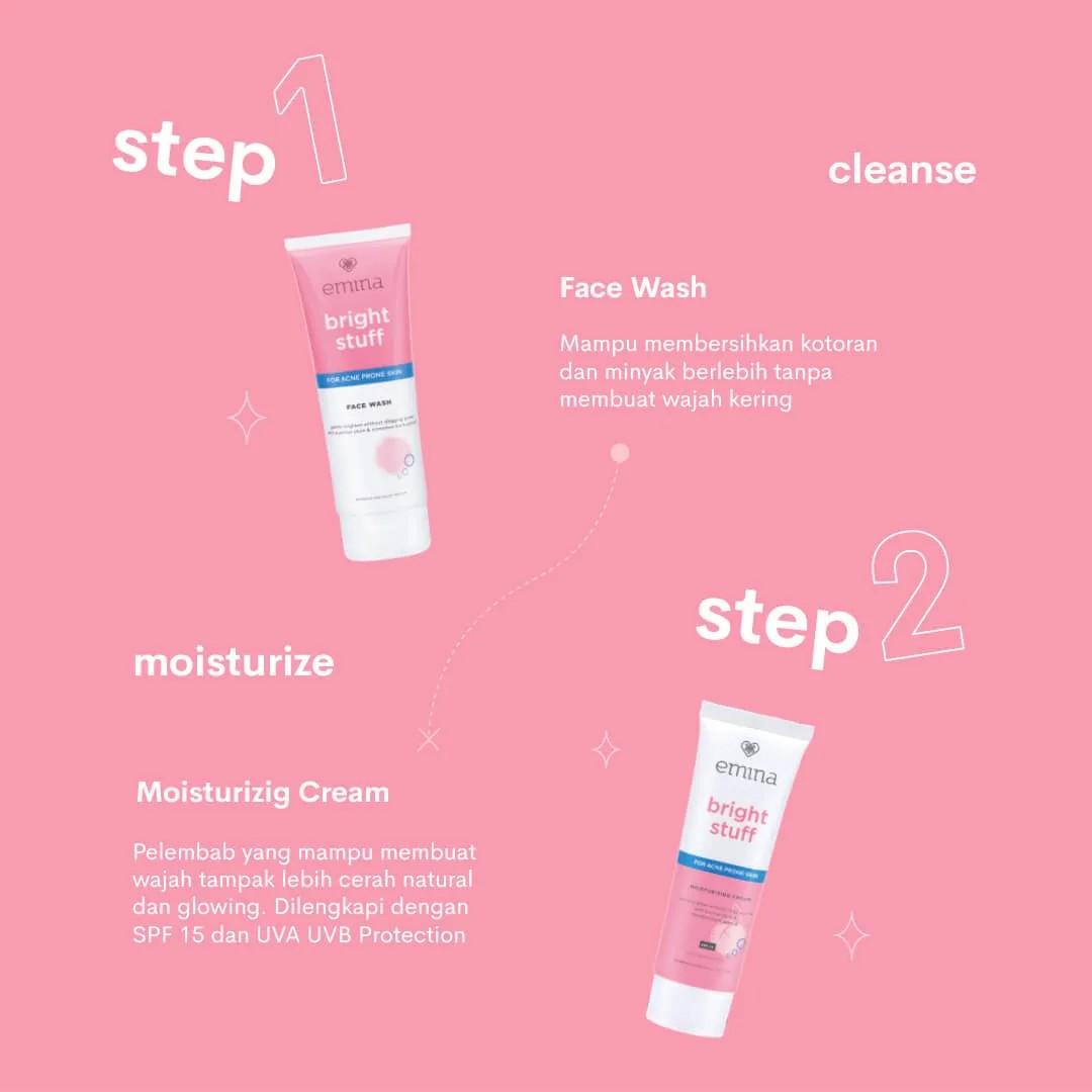 Emina Bright Stuff For Acne Prone Skin Moisturizing Cream 20ml