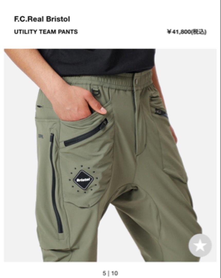 F.C.Real Bristol UTILITY TEAMS PANTS, 男裝, 褲＆半截裙, 運動褲