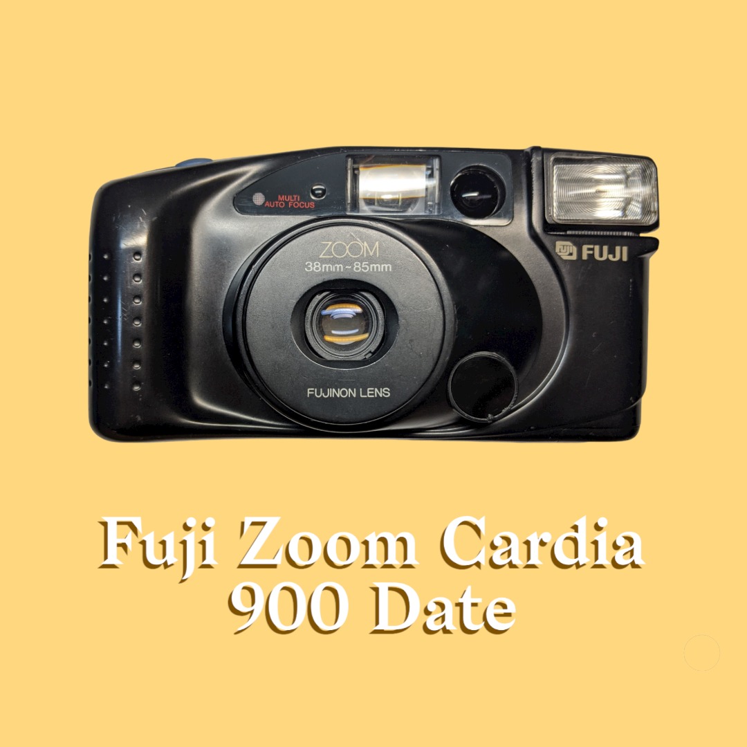 [FILM TESTED] Fuji Zoom Cardia 900 Date 35mm Film Camera 