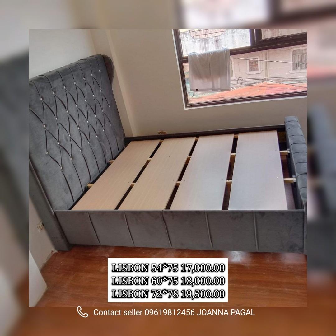 FREE DELIVERY LISBON BED FRAME, Furniture & Home Living, Furniture, Bed