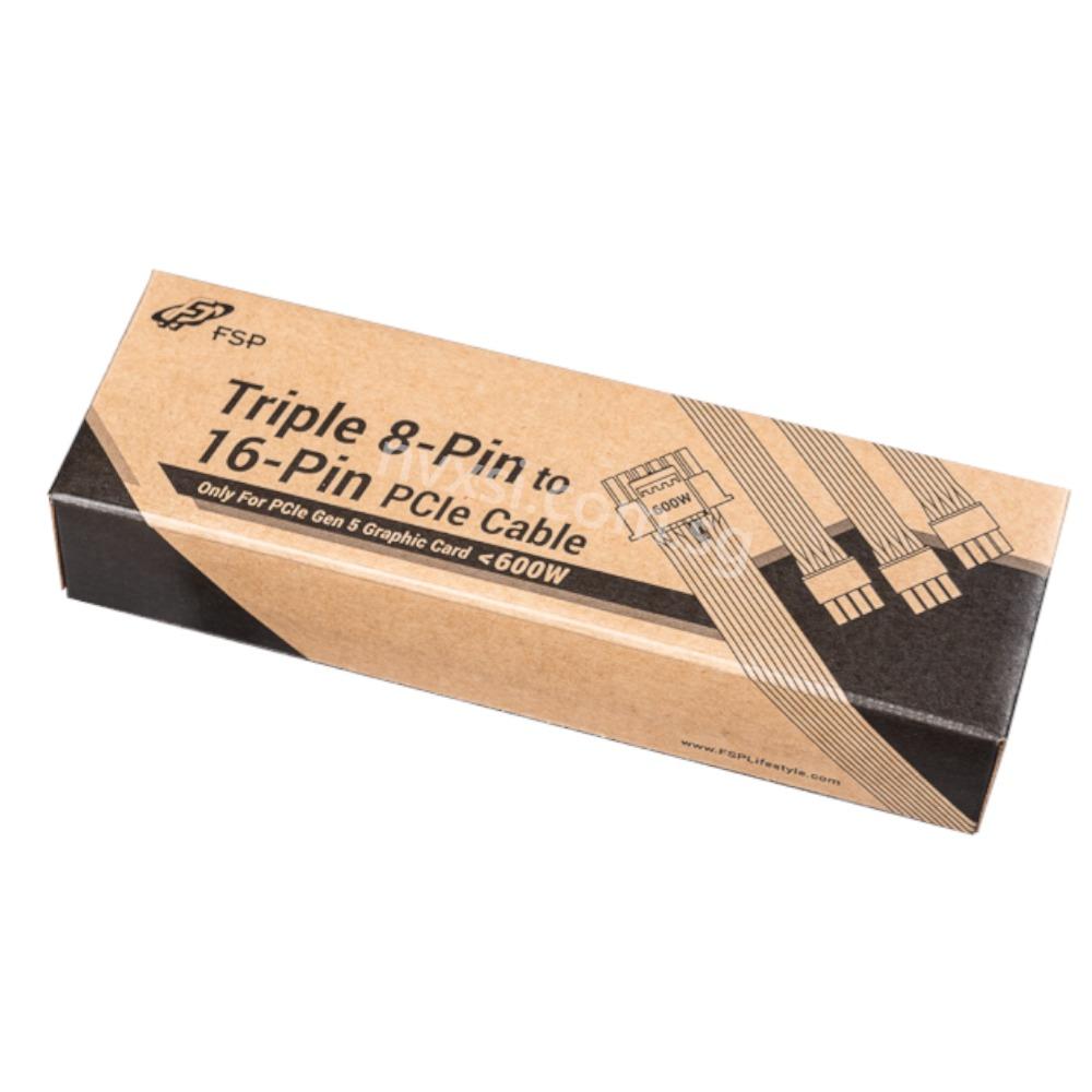 FSP PCIE Gen5 Cable for PTM PRO 1200W and Cannon Pro 2000W, Computers ...