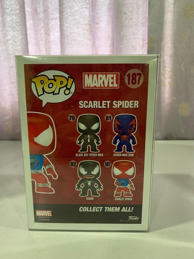 Funko Pop Spiderman Scarlet Spider Exclusive Röd