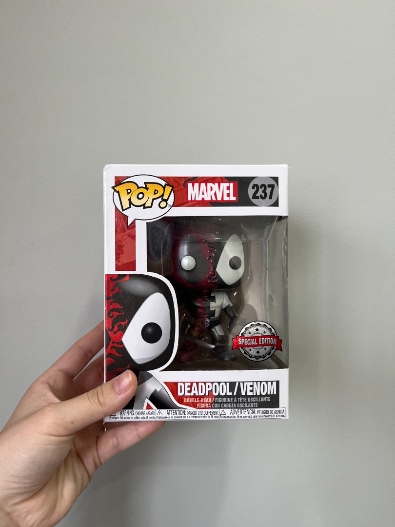 Funko Pop MARVEL Deadpool Venom Special Edition Hobbies Toys