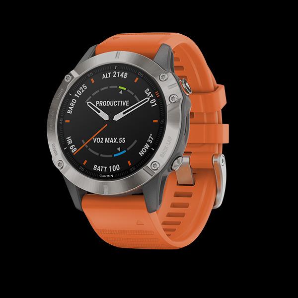 Garmin fenix 6 sales orange