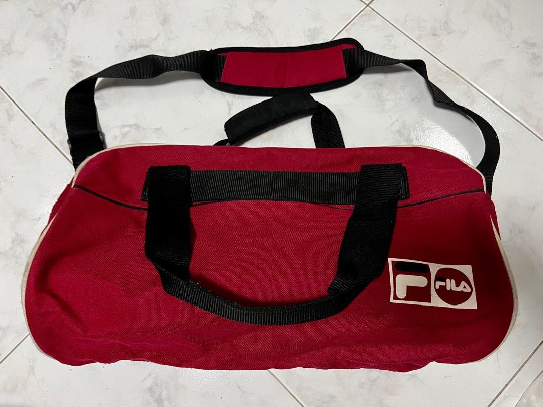 Red fila deals bag