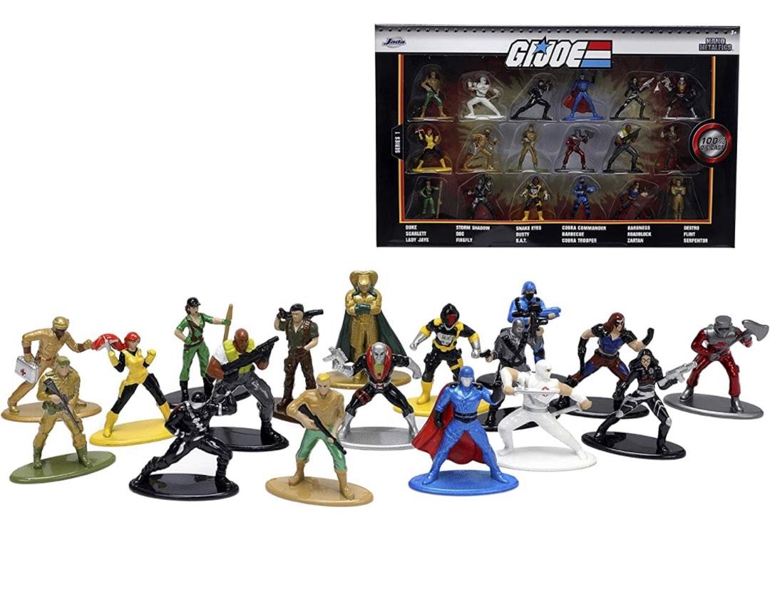 Figurines Minecraft Jada Nano Metalfigs - Pack 18 Pièces En Métal, Neuf 2024