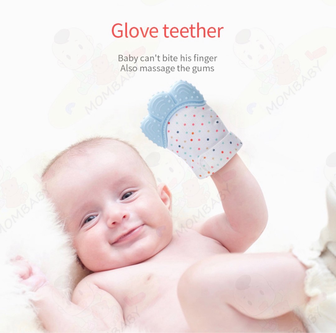 Glove teether, Babies & Kids, Nursing & Feeding, Soothers & Pacifiers