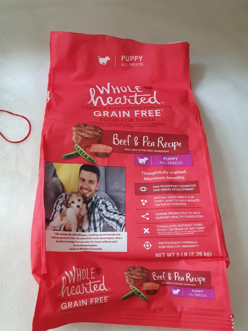 Grain free puppy kibbles, Pet Supplies, Pet Food on Carousell