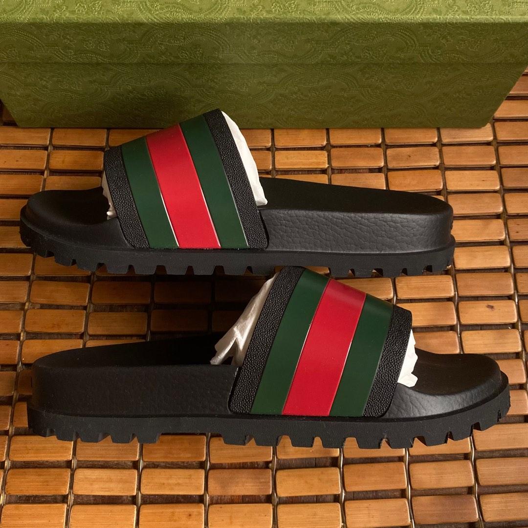 Gucci kingsnake slides hotsell