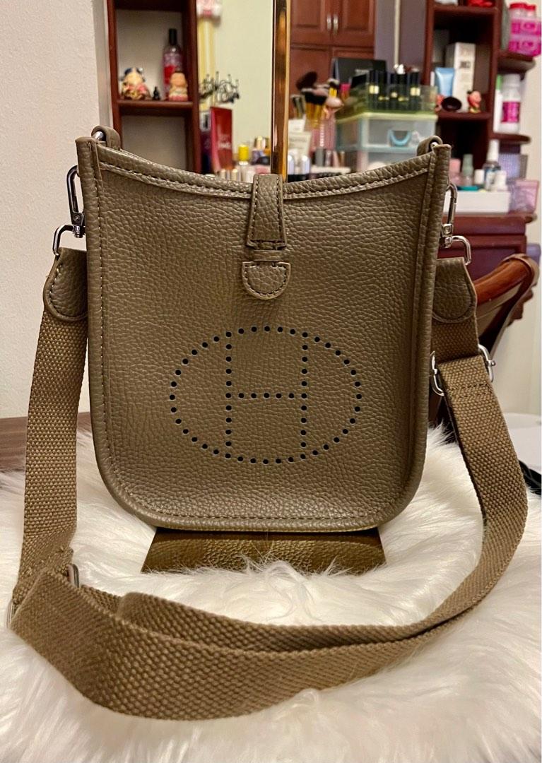 Hermes mini sling bag top