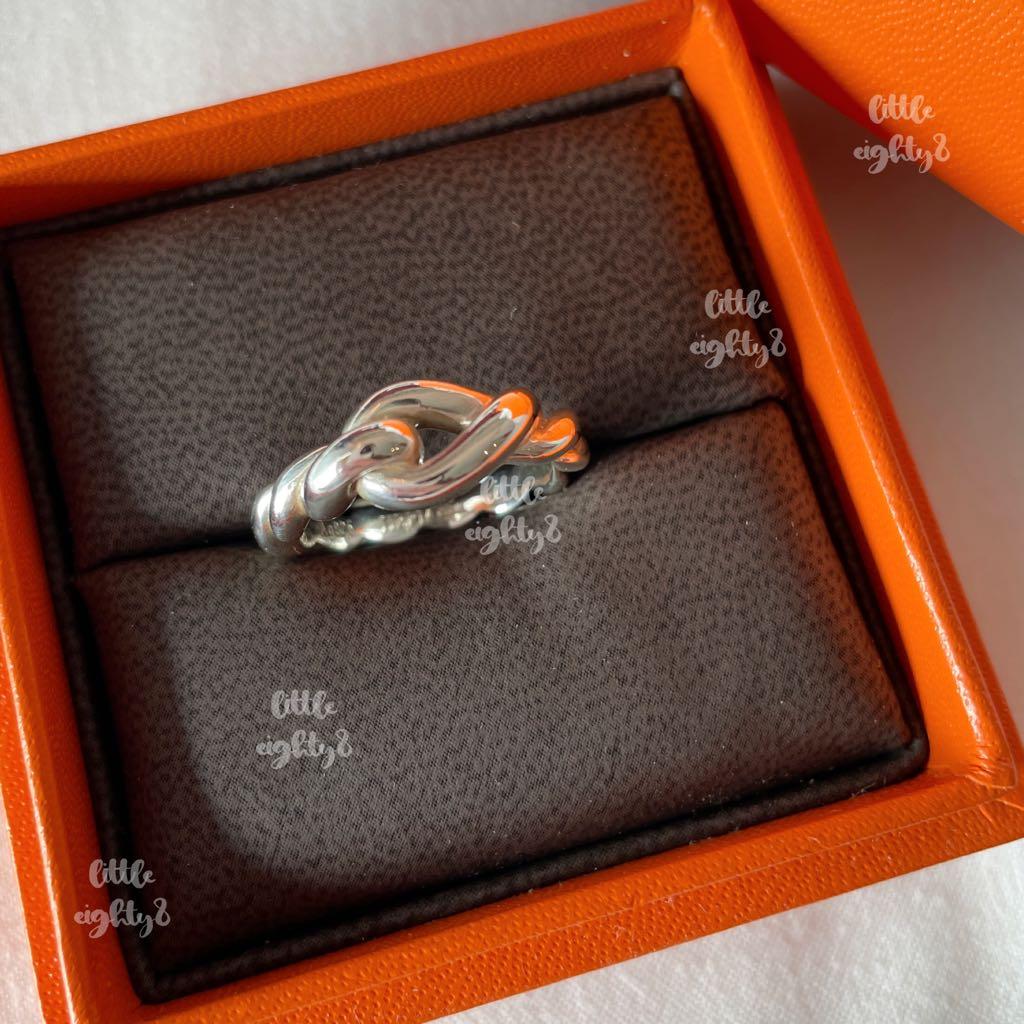 HERMES Torsade Ring 戒指, 女裝, 飾物及配件, 戒指- Carousell