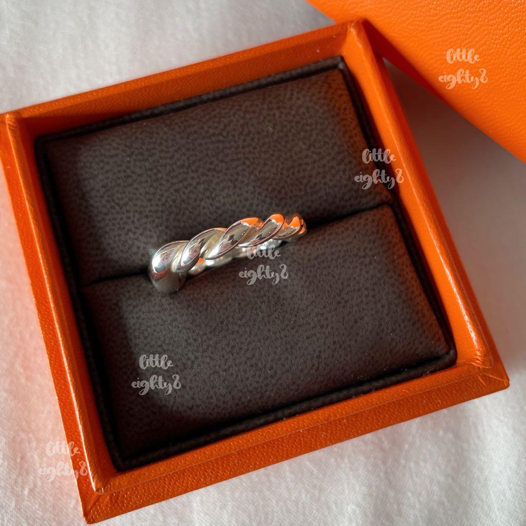 HERMES Torsade Ring 戒指, 女裝, 飾物及配件, 戒指- Carousell