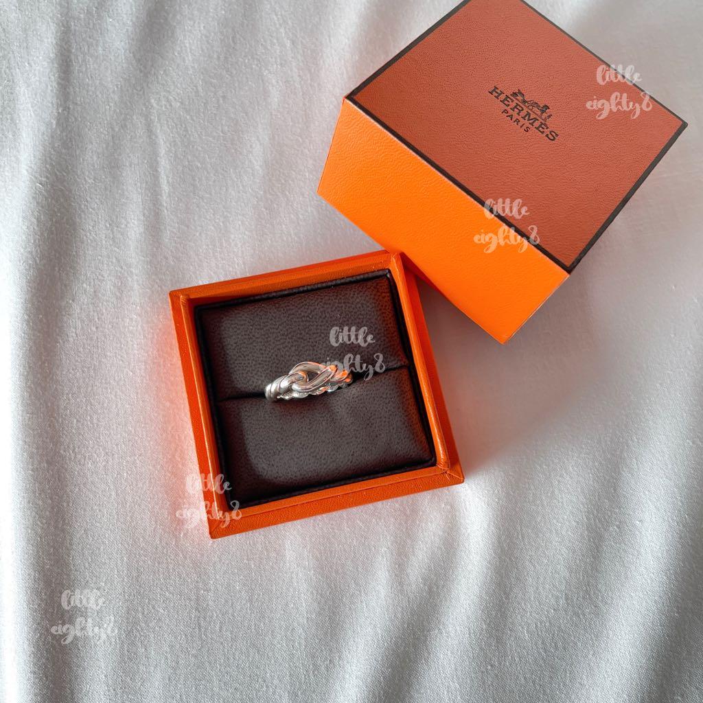 HERMES Torsade Ring 戒指, 女裝, 飾物及配件, 戒指- Carousell