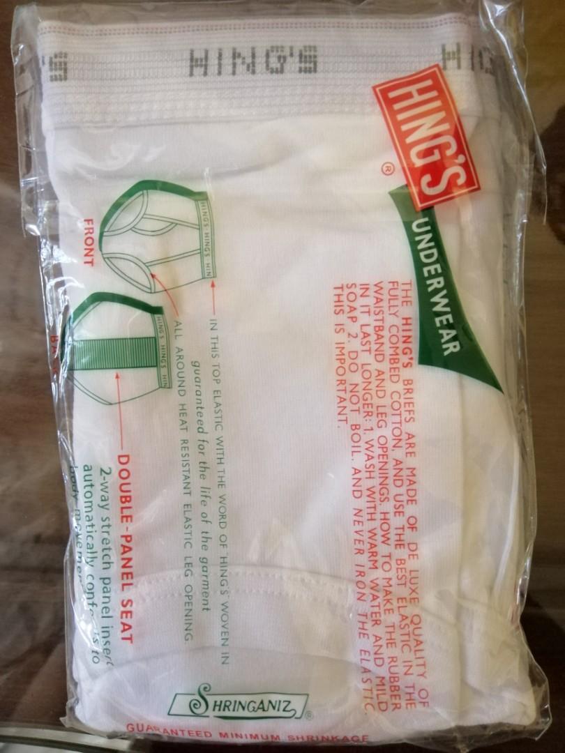 Hings underwear, 男裝, 褲＆半截裙, 內褲 boxer Carousell