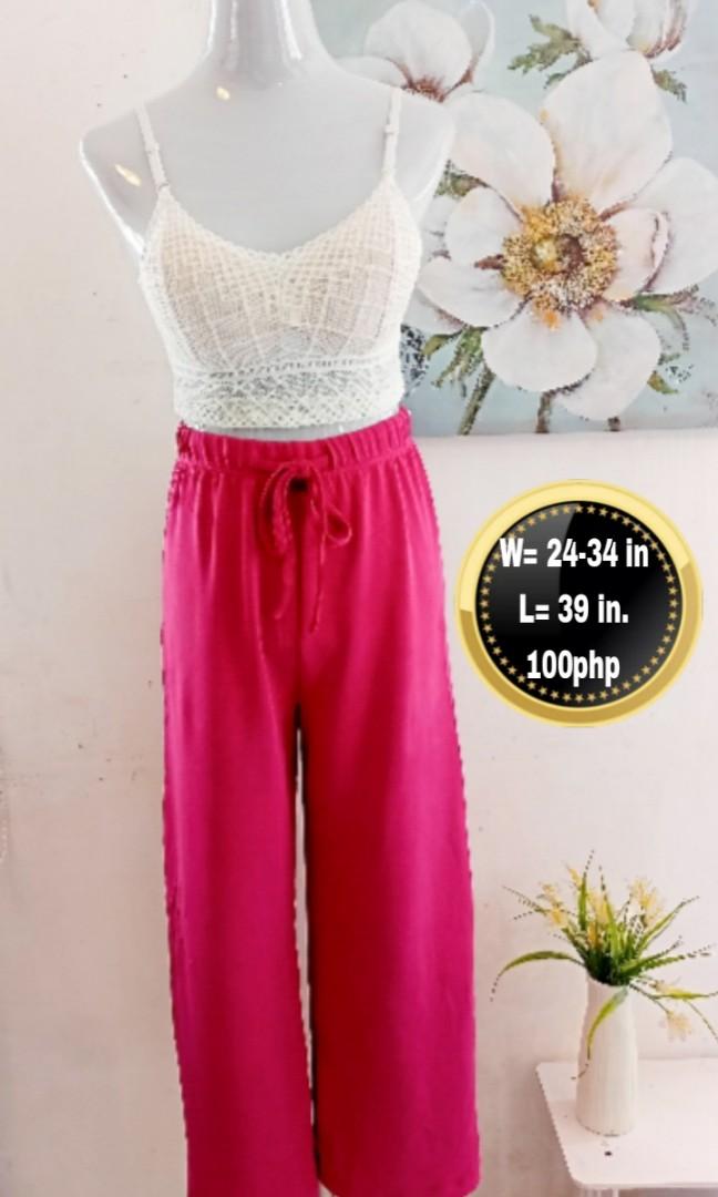 Pink square pants hot sale