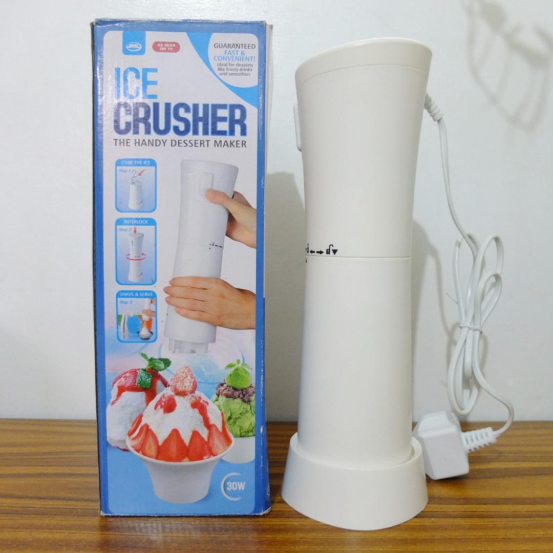 Ice Crusher Handheld Dessert Maker JML New Electric Smoothies Drinks
