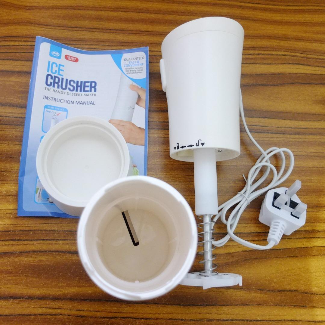 Ice Crusher Handheld Dessert Maker JML New Electric Smoothies Drinks