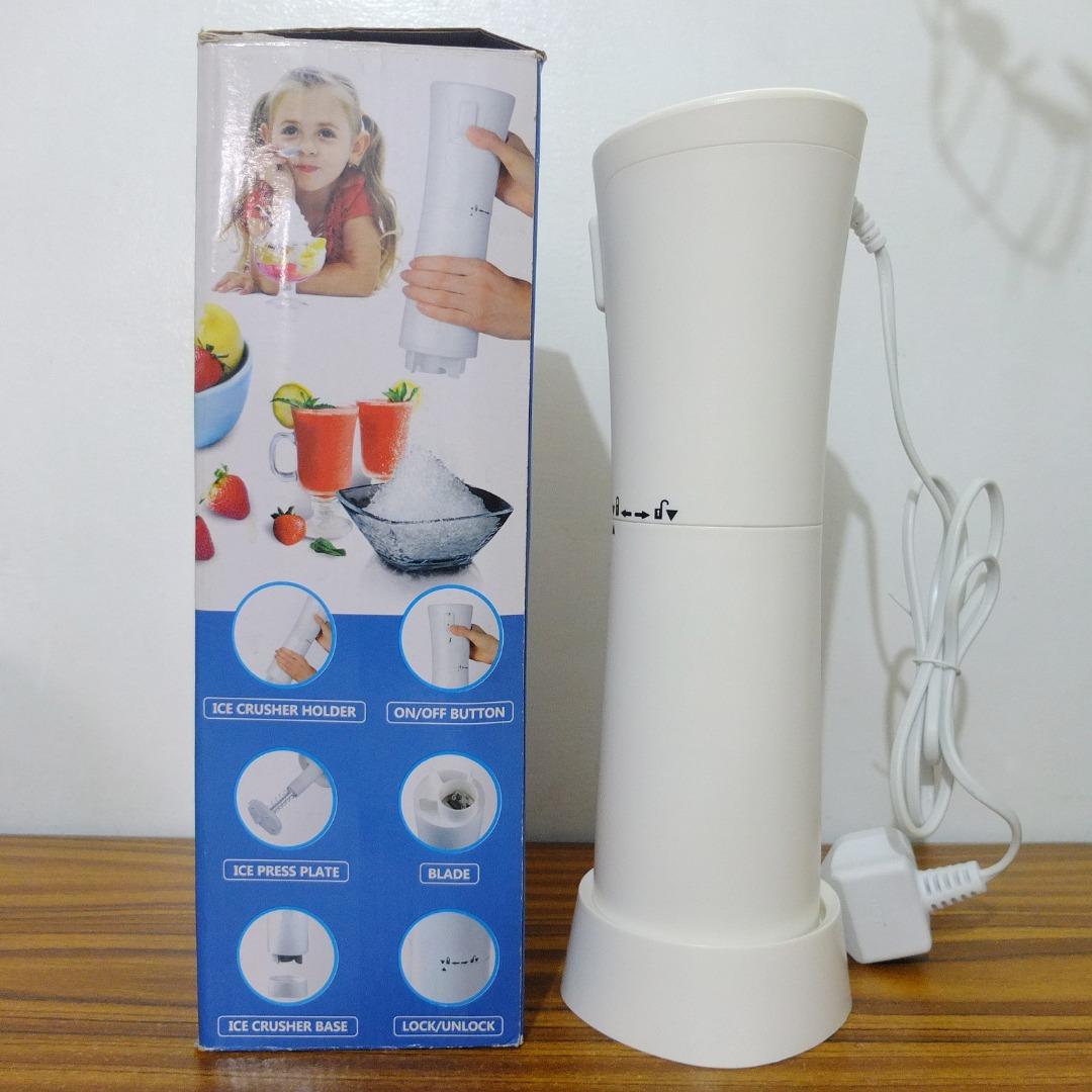 Ice Crusher Handheld Dessert Maker JML New Electric Smoothies Drinks