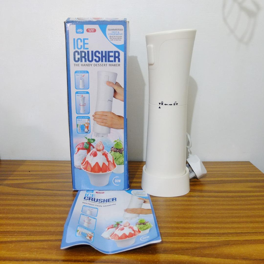 Ice Crusher Handheld Dessert Maker JML New Electric Smoothies Drinks