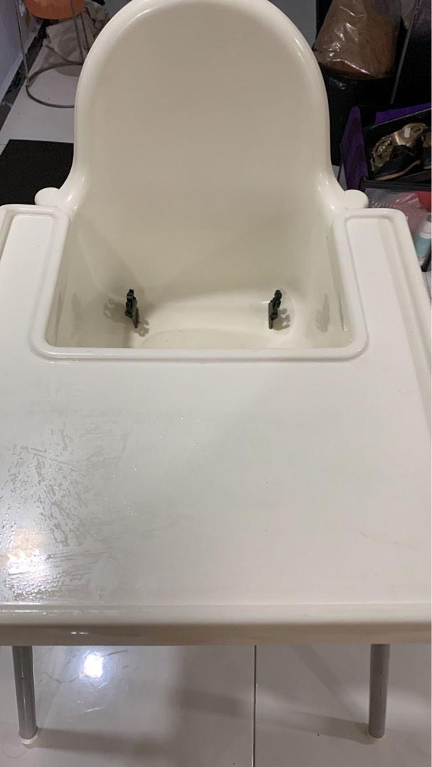 ikea antilop baby high chair with tray, Babies & Kids, Nursing