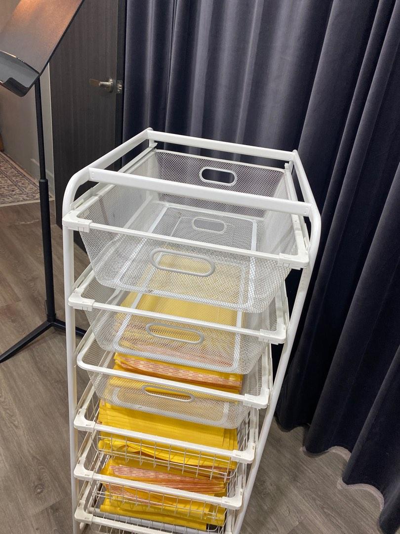 IKEA basket drawer unit with frame, Furniture & Home Living, Home