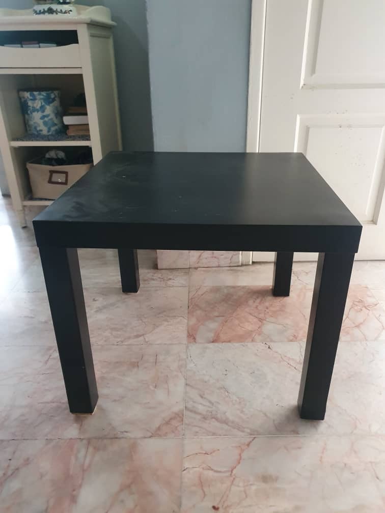 Ikea Black coffee table, Furniture & Home Living, Furniture, Tables