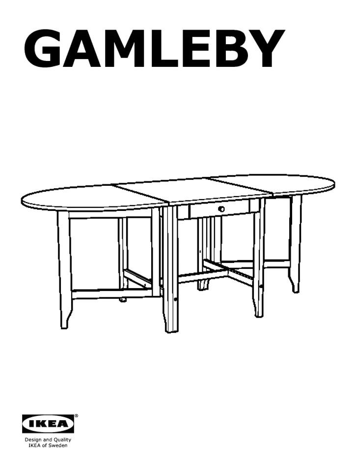 Gamleby 2025 gateleg table