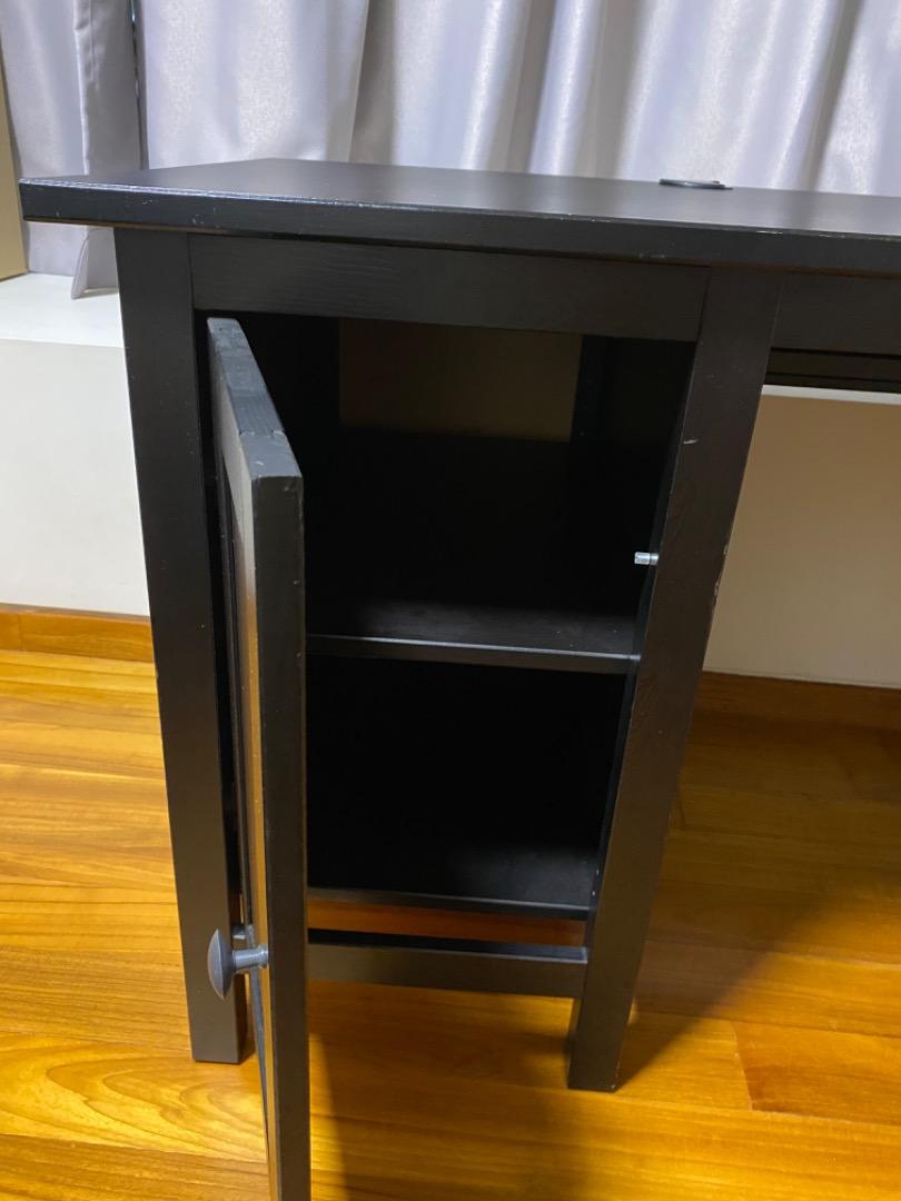 IKEA Hemnes Desk (Dark Brown), Furniture & Home Living, Furniture