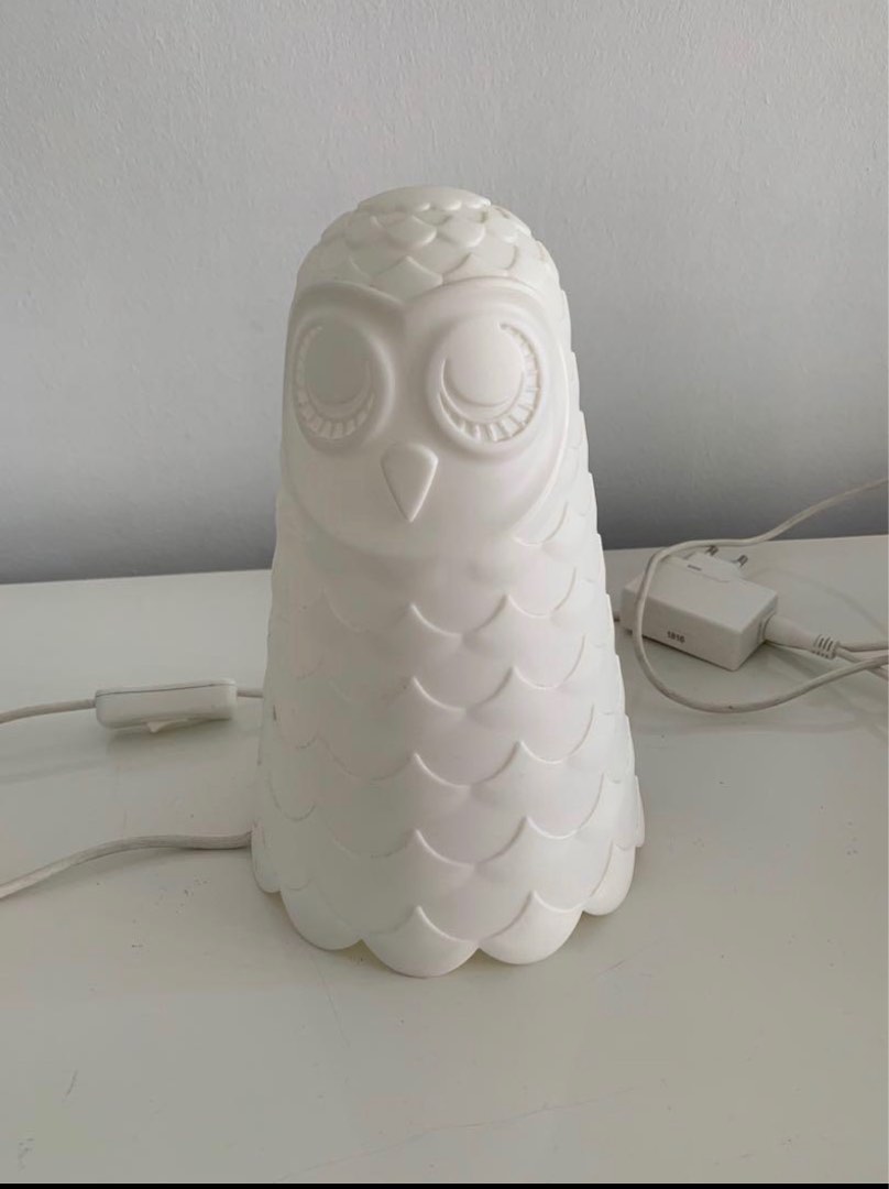 IKEA night owl table lamp, Furniture & Home Living, Lighting & Fans