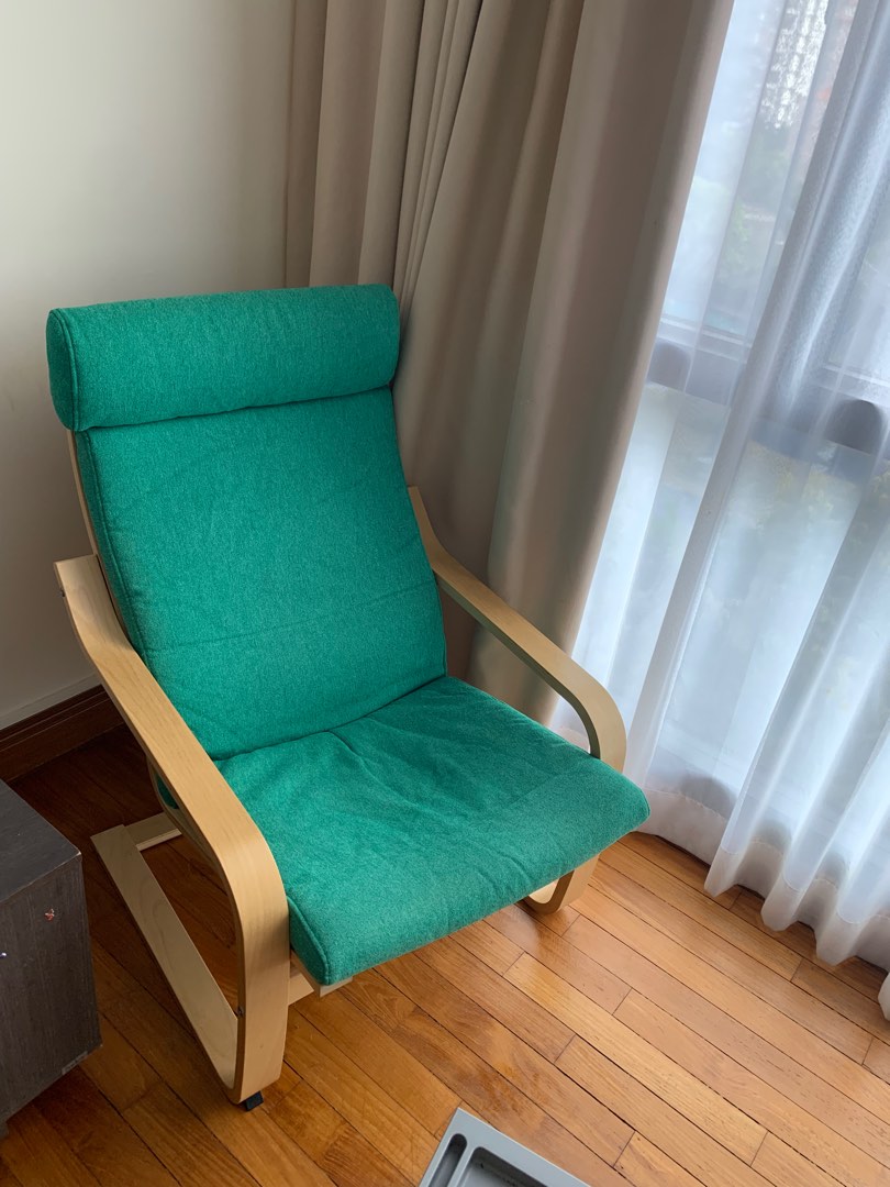 Ikea Poang Armchair, Furniture & Home Living, Furniture, Chairs on