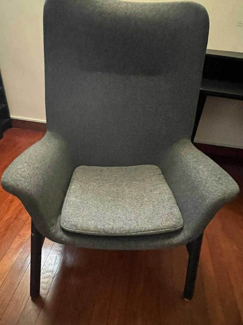 Ikea VEDBO high back chair, Furniture & Home Living, Furniture, Chairs ...