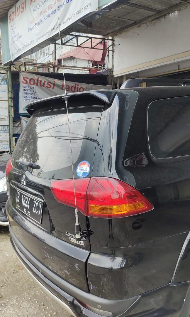 Instalasi Radio Komunikasi RIG HT Setting Antena Handy Talky di Mobil ...