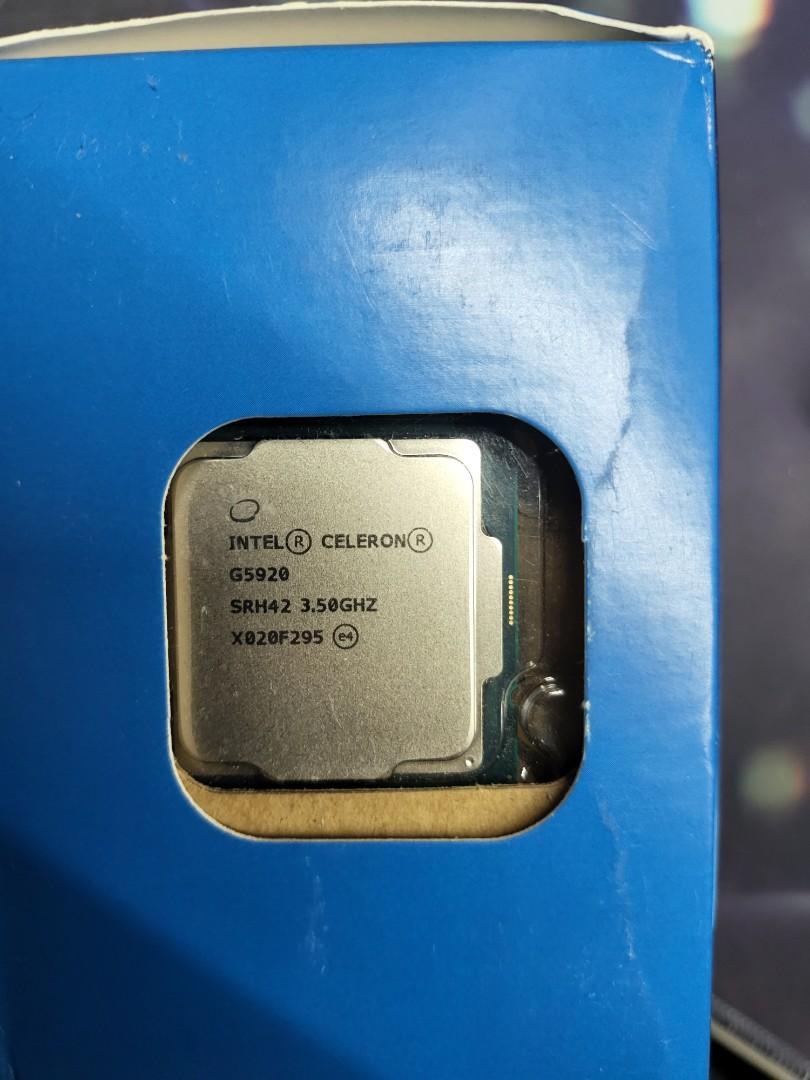 Intel Celeron G5920, Computers & Tech, Parts & Accessories, Computer ...