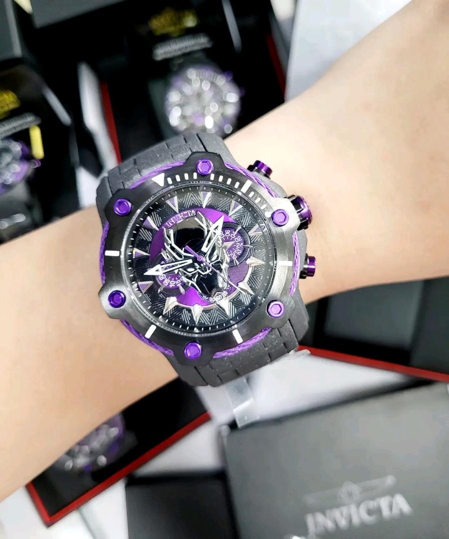 Invicta 37884 Marvel Black Panther Grandsize Watch Men s Fashion