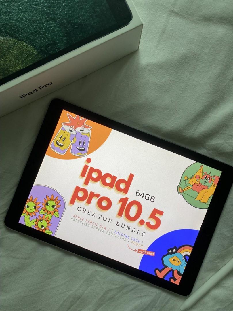 PC/タブレット迅速対応 iPad PRO 10.5 64GB Apple pencil対応