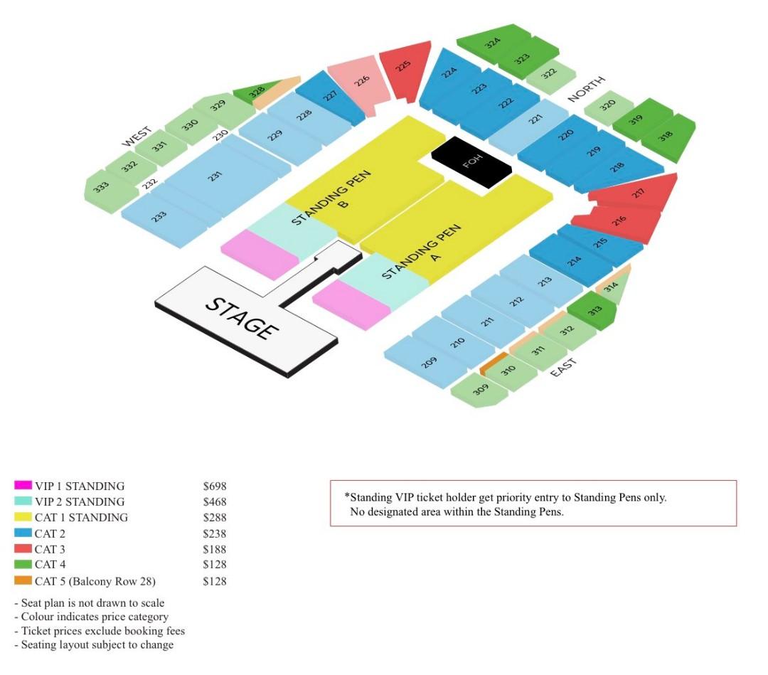 JACKSON WANG TOUR CONCERT TICKETS, Tickets & Vouchers, Event Tickets on