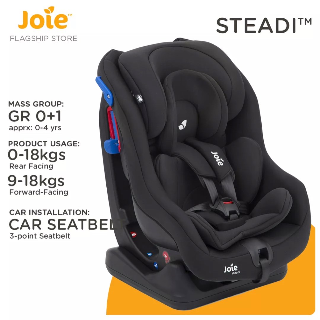 Joie Steadi Car Seat, Babies & Kids, Going Out, Car Seats on Carousell