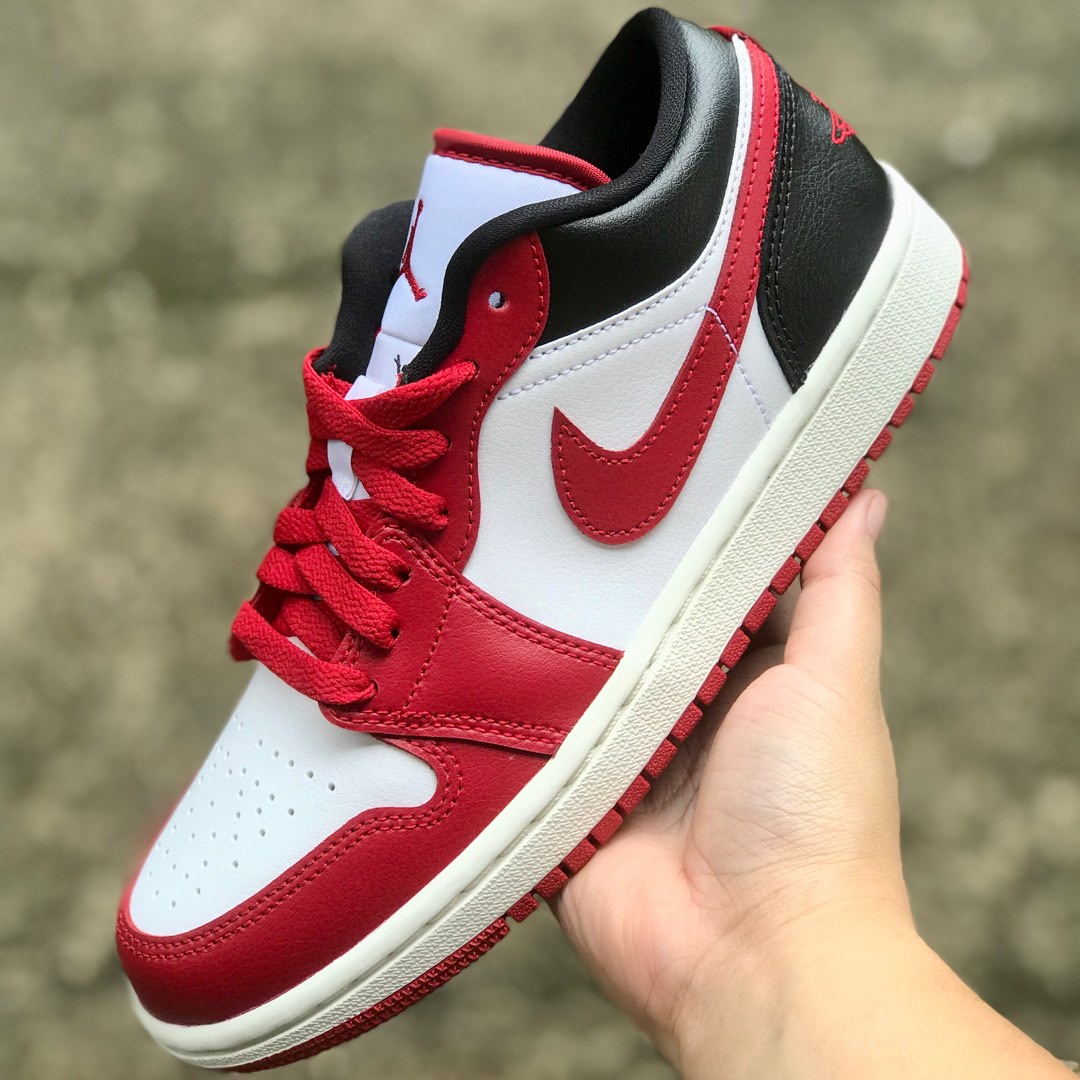 Jordan 1 Low Reverse Black Toe Sail Wmns