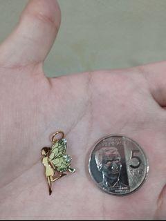 K18 Japan Gold Fairy Pendant back to back ◾Last stock‼️