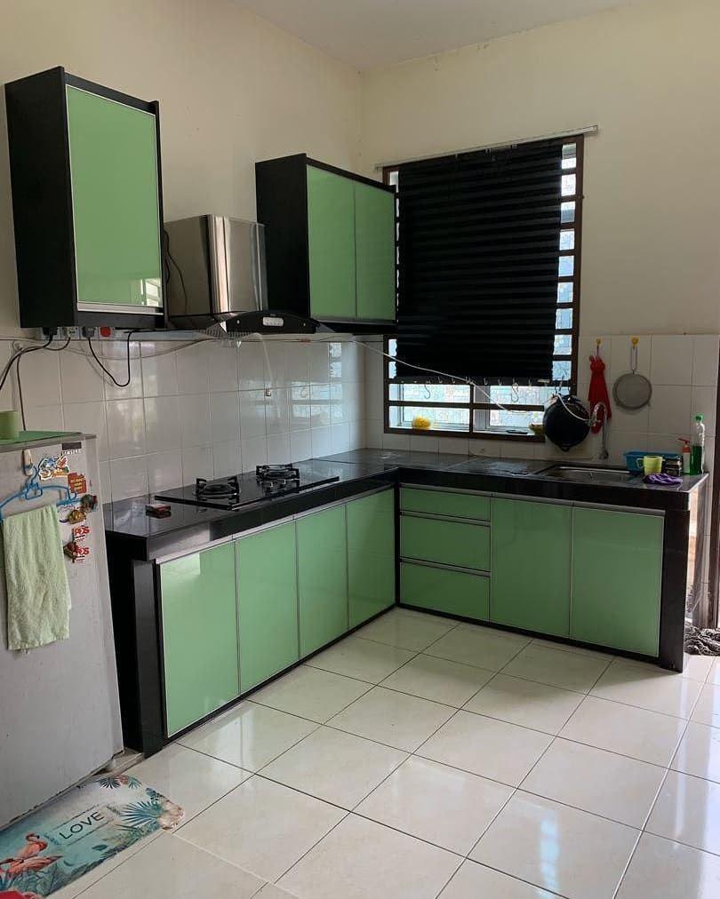 Kabinet dapur store 3g glass
