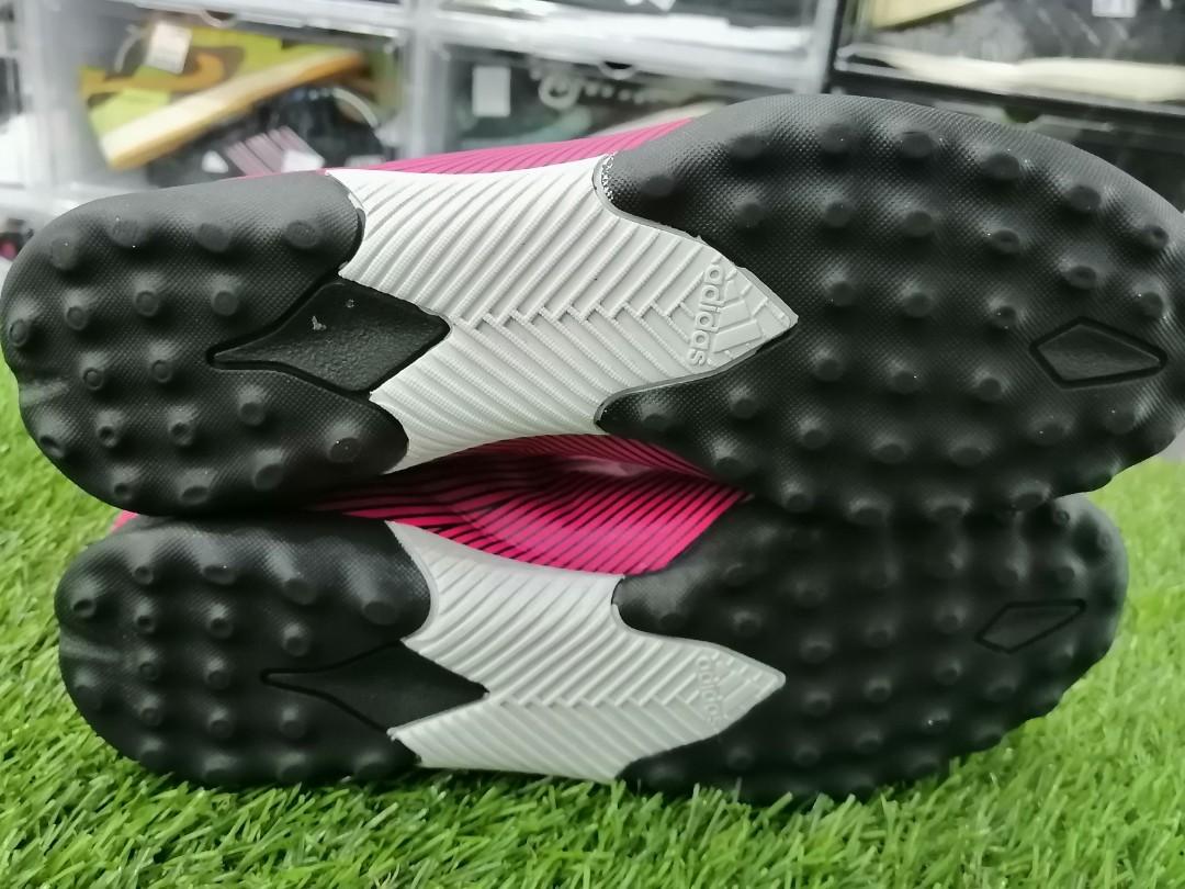 Kasut Futsal Budak Adidas Nemesis 22cm 35.5eur Sports Equipment Sports Games Racket Ball Sports on Carousell