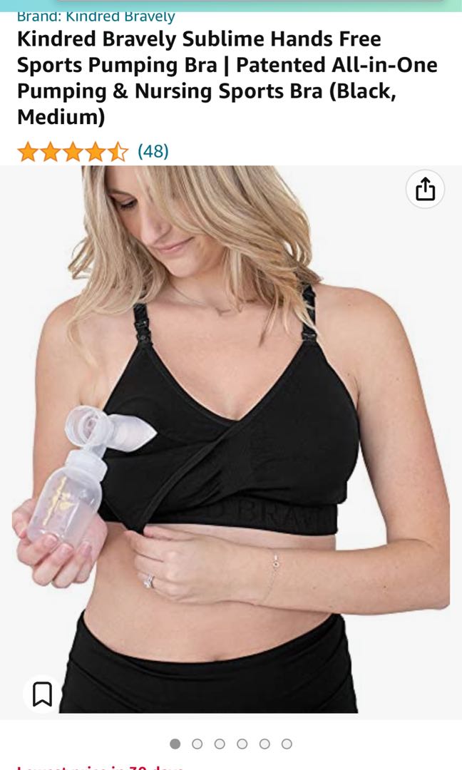 Kindred bravely nursing bra for sale brand new in bag black color